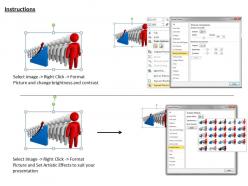 3d bar graph of population ppt graphics icons powerpoint
