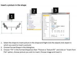 3d business men on a see saw discussing issues of business ppt graphic icon