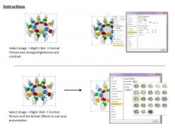 3d characters showing teamwork ppt graphics icons powerpoint
