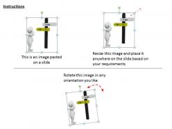 3d illustration of confused man ppt graphics icons powerpoint