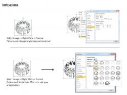 3d illustration of unity and cooperation ppt graphics icons powerpoint