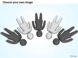 3d ilustration of team ppt graphics icons powerpoint