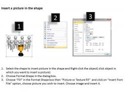 3d image of team efforts winner competition ppt graphics icons powerpoin
