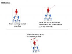 3d leader on top of pyramid ppt graphics icons powerpoint