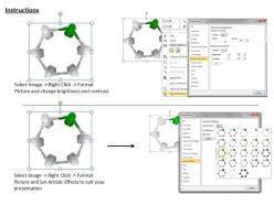 3d leader with united team ppt graphics icons powerpoint