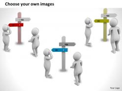 3d man confused to say yes or no ppt graphics icons powerpoint