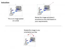 3d man join his team ppt graphics icons powerpoint