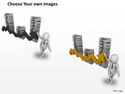 3d man with bundles of money ppt graphics icons powerpoint