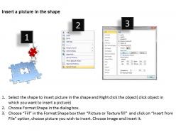 3d man with missing jigsaw puzzle pieces business solution ppt graphics icons