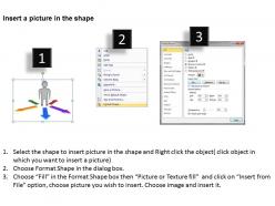 3d man with multiple choices business concept ppt graphics icons