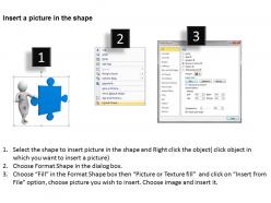 3d man with puzzle ppt graphics icons powerpoint