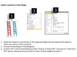 3d men climbing ladders for winning ppt graphics icons powerpoint