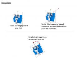3d men giving help to climb up ppt graphics icons powerpoint
