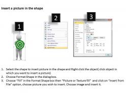 3d men holding target business marketing ppt graphics icons powerpoint