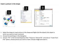 3d men image of team discussion over white background ppt graphics icons