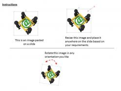 3d men with browser window ppt graphics icons powerpoint