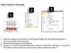 3d people holding hands with puzzle team business ppt graphics icons powerpoint
