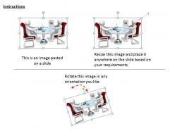 3d people sitting in office ppt graphics icons powerpoint