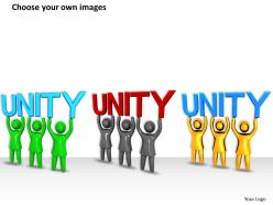 3d team shows unity ppt graphics icons powerpoint