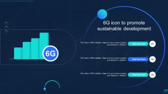 6G Icon To Promote Sustainable Development