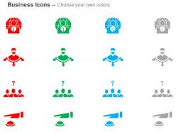 About us performance faq service ppt icons graphics