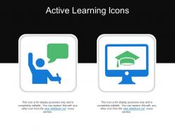 Active learning icons