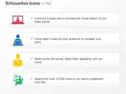 Administrator office desk admin department time management ppt icons graphics