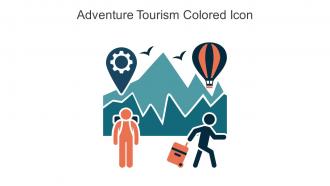 Adventure Tourism Colored Icon In Powerpoint Pptx Png And Editable Eps Format