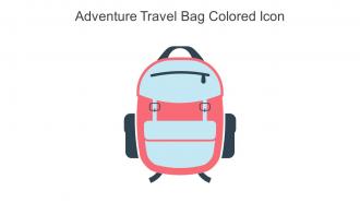 Adventure Travel Bag Colored Icon In Powerpoint Pptx Png And Editable Eps Format
