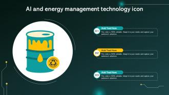 AI And Energy Management Technology Icon