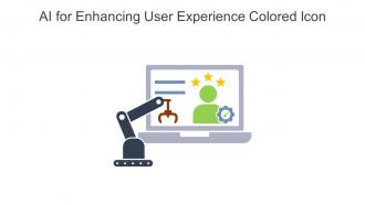 Ai For Enhancing User Experience Colored Icon In Powerpoint Pptx Png And Editable Eps Format