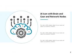 Al Icon Brain And Network Brain And Gear Brain And Wires