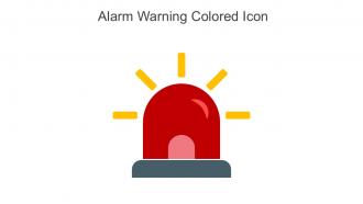 Alarm Warning Colored Icon In Powerpoint Pptx Png And Editable Eps Format