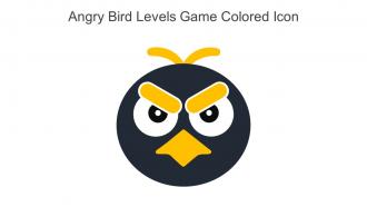 Angry Bird Levels Game Colored Icon In Powerpoint Pptx Png And Editable Eps Format