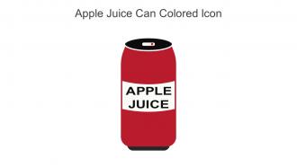 Apple Juice Can Colored Icon In Powerpoint Pptx Png And Editable Eps Format