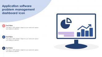 Application Software Problem Management Dashboard Icon