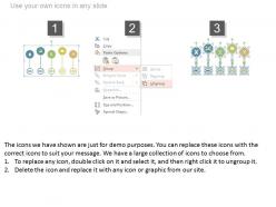 Arrow tags and icons business layout workflow powerpoint slides