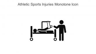 Athletic Sports Injuries Monotone Icon In Powerpoint Pptx Png And Editable Eps Format