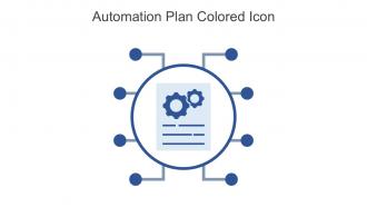Automation Plan Colored Icon In Powerpoint Pptx Png And Editable Eps Format
