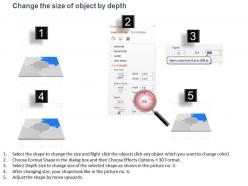 Ax semicircular design text boxes with icons powerpoint template