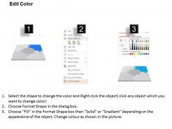 Ax semicircular design text boxes with icons powerpoint template