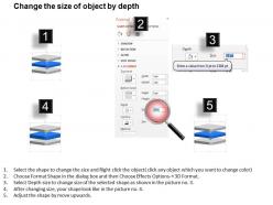 Ba three staged vertical process diagram with icons powerpoint template slide