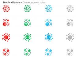 Bacteria virus h1n1 bacterium structure ppt icons graphics