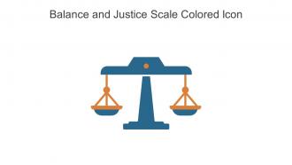 Balance And Justice Scale Colored Icon In Powerpoint Pptx Png And Editable Eps Format