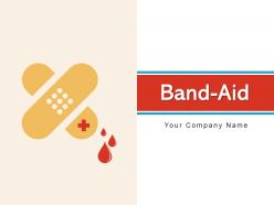 Band aid sprain recovery dressing bleeding medical cross