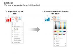 Bar graph analysis result display teamwork ppt icons graphics