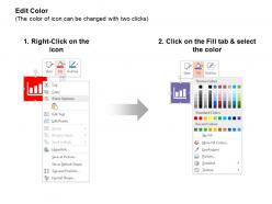 Bar graph dollar calculator laptop ppt icons graphics