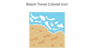 Beach Travel Colored Icon In Powerpoint Pptx Png And Editable Eps Format