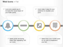 Bell external link square minus stack exchange ppt icons graphics