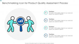 Benchmarking Icon For Product Quality Assessment Process